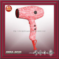 Professional built-in nozzle compact hair dryer, hair blower-pink rose